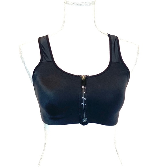 Nike Other - NIKE | Zip Front Sports Bra